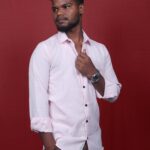 corian plain shirts - BABY PINK