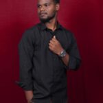 corian plain shirts - BLACK