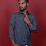corian plain shirts - DARK GRAY