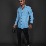 corian Lenin Striped shirts - CADET BLUE