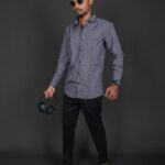 corian Lenin Striped shirts - DARK GRAY
