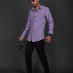 corian Lenin Striped shirts - MAUVE