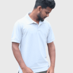 TealStone Polo - White